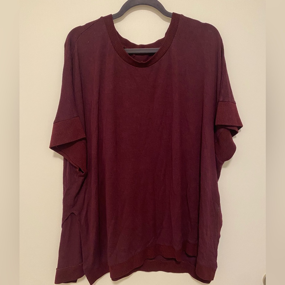 LIVI Active SS Sweater Burgundy 18/20